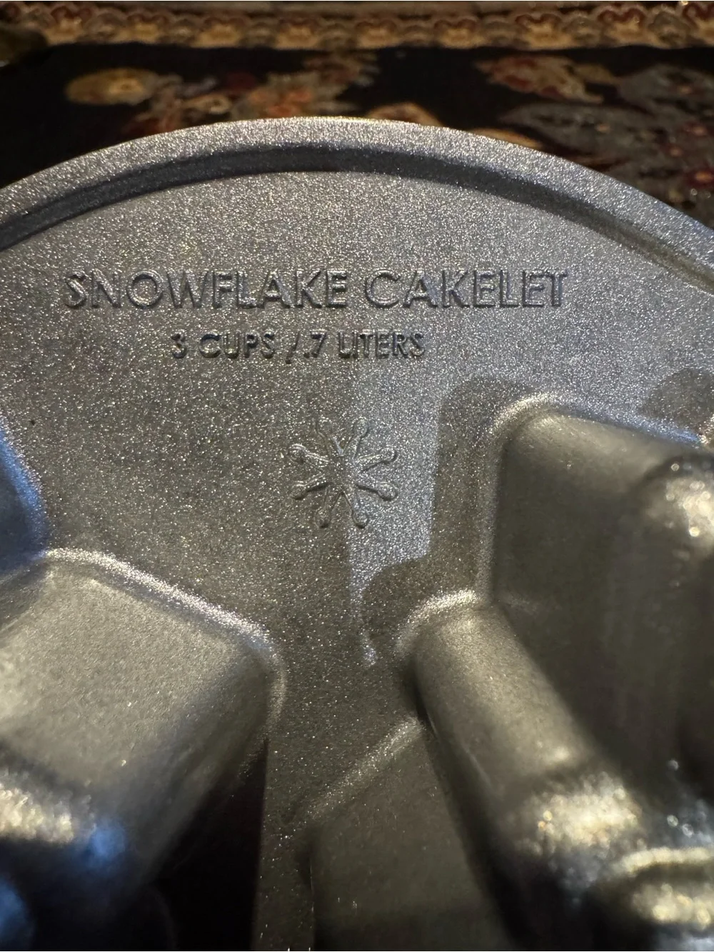 Nordic Ware Frozen Snowflake Cakelet Pan